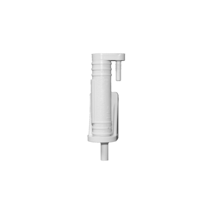 AG110-002 Reverse Osmosis Filter Air Gap (Inlet fits 1/4-in OD poly tubing, Outlet fits 3/8-in OD or 5/8-in ID poly tubing)