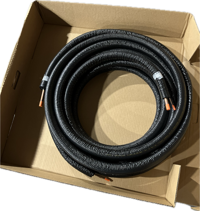 3/8X5/8X3/4X50' LS BLK FLX PE