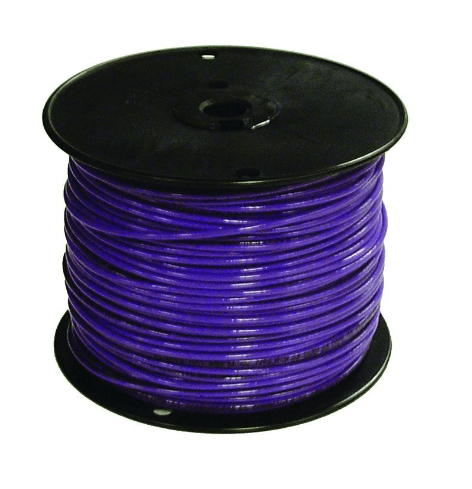 14PURTHHN - 14PURPLE THHN ON 500' - American Copper & Brass - SOUTHWI119 WIRE, CORD, AND CABLE