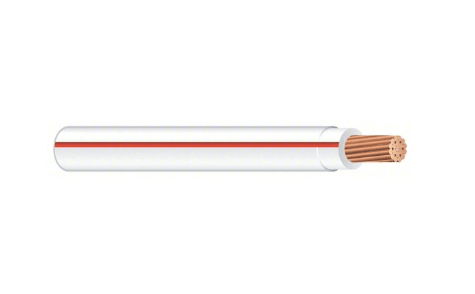 14RED/WHT - 14GA. THHN WIRE RED/WHITE 2,500FT - American Copper & Brass - EMPIREW326 WIRE, CORD, AND CABLE