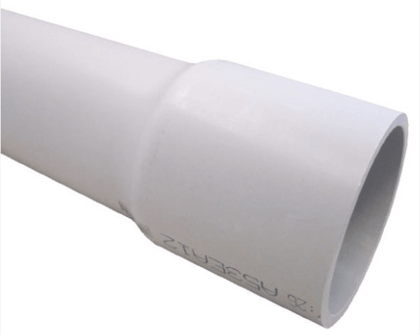 3/4" X 20' SCHEDULE 40 PVC  BELL END PIPE