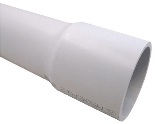 AC2404F-BE - 4" X 20' SCHEDULE 40 FOAM CORE BELL END PVC PIPE - American Copper & Brass - GENOVA USA SCHEDULE 40 PLASTIC PIPE