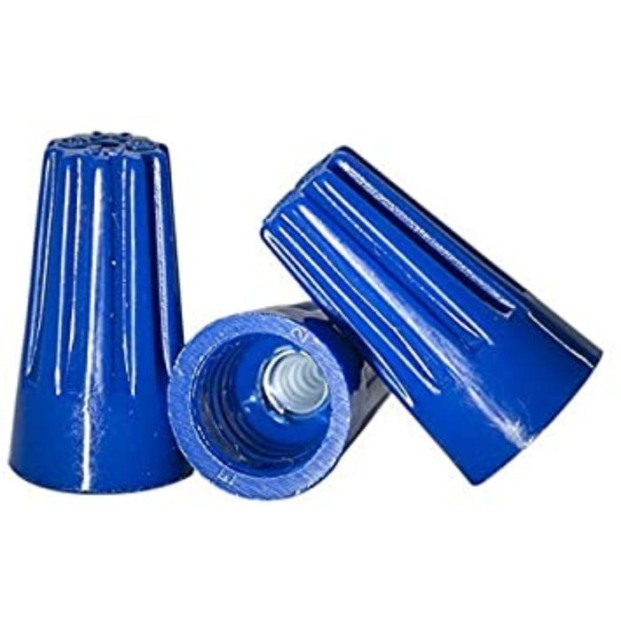 10-002 - BLUE WIRE NUT 100 PCS PER BOX - American Copper & Brass - NSI INDUSTRIES LLC WIRE GROUNDING, CONNECTING, AND WIRE MARKING