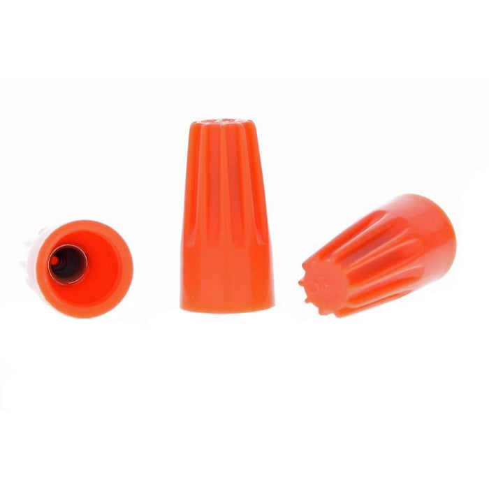 10-003 - ORANGE WIRE NUT 100 PCS PER BOX - American Copper & Brass - NSI INDUSTRIES LLC WIRE GROUNDING, CONNECTING, AND WIRE MARKING
