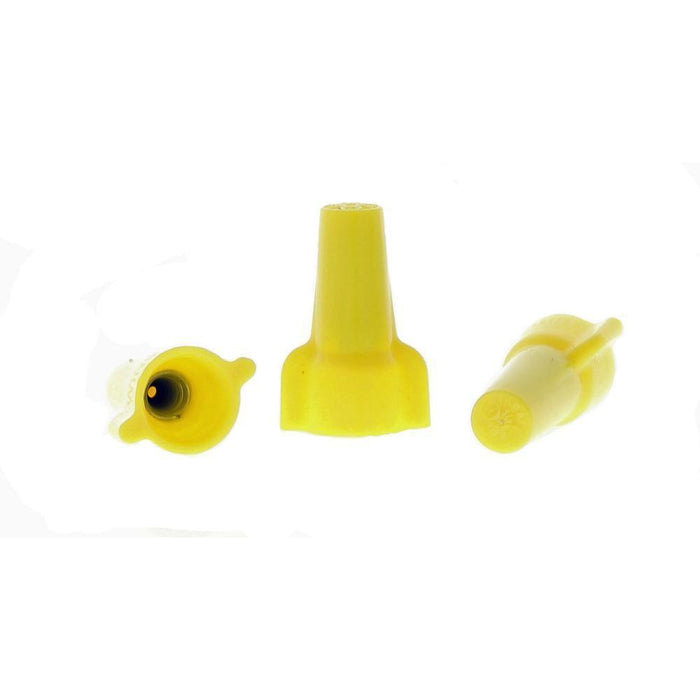 10-1G1 - YELLOW WINGED WIRE NUT - American Copper & Brass - NSI INDUSTRIES LLC WIRE GROUNDING, CONNECTING, AND WIRE MARKING