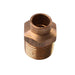 104R-FK - NIBCO 604R 1/2" X 3/4" Wrot Copper Male Reducing Adapter - American Copper & Brass - NIBCO INC SWEAT FITTINGS