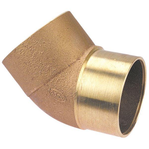 4" WROT COPPER STREET  45 ELBOW