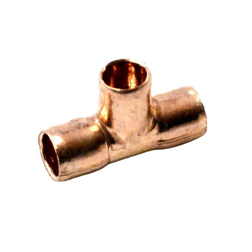 111-E - 611.375 NIBCO 3/8" Wrot Copper Tee (1/2 OD) - American Copper & Brass - NIBCO INC SWEAT FITTINGS