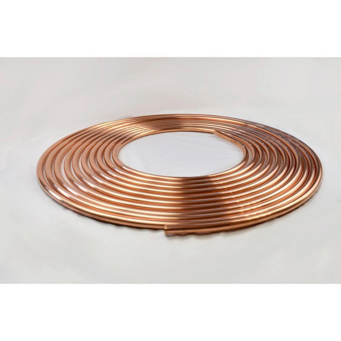 12K60 - 1/2" Type K Copper Tubing - 60' Soft Copper Coil - American Copper & Brass - CAMBRIDGE-LEE IND LLC COPPER TUBE