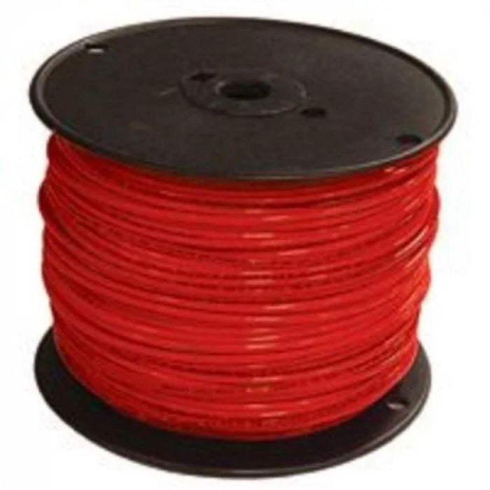 12GA. STRANDED COPPER RED THHN WIRE (500FT COIL) — American Copper & Brass