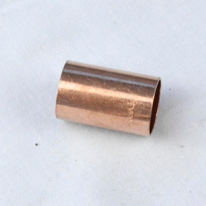 201-M - CCCL0100 Everflow 1" Wrot Copper Coupling Without Stop - American Copper & Brass - EVERFLOW SUPPLIES INC IMPORT SWEAT FITTINGS