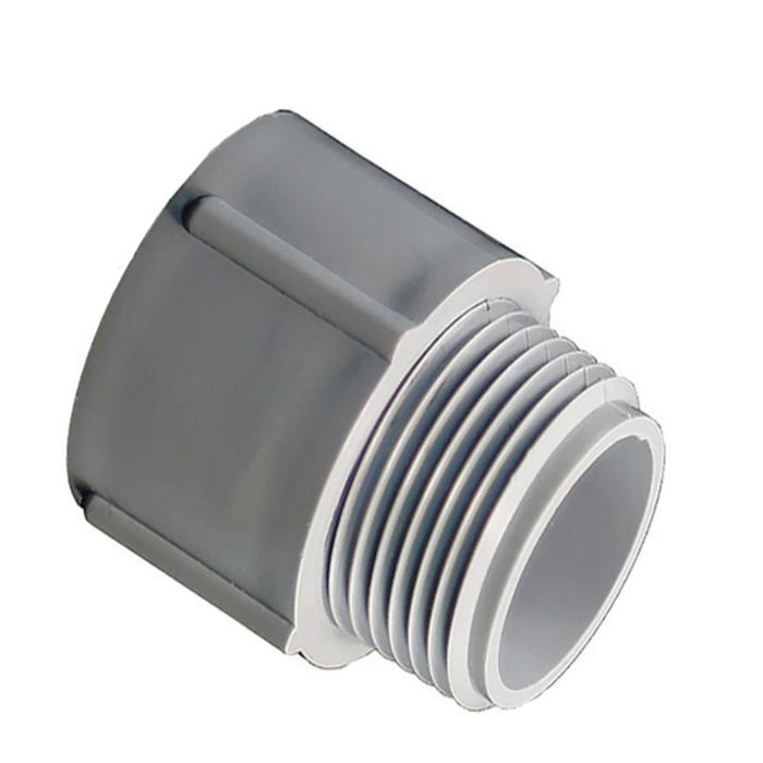 212PVCTERM - TA25 Kraloy 2-1/2" PVC Terminal Adapter - American Copper & Brass - MULTI FITTINGS-KRALOY CONDUIT