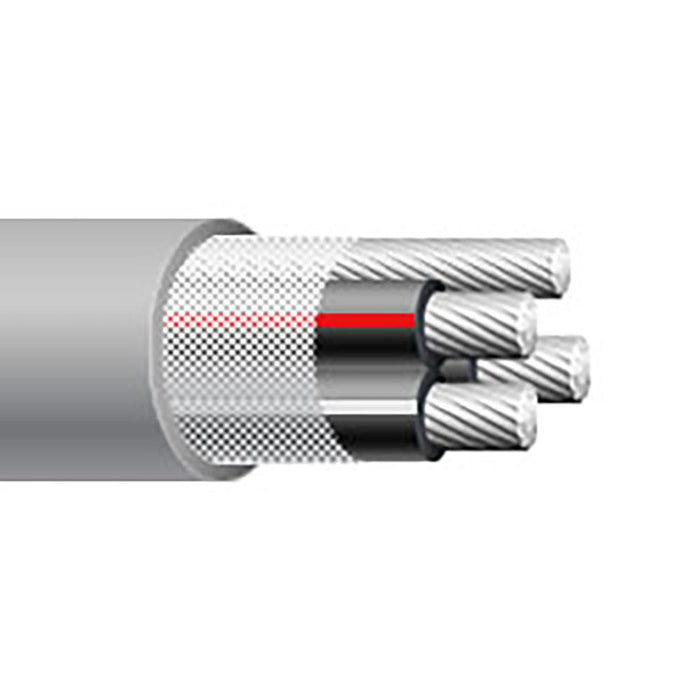 2/3-SER - ALUM 3C W GRN CABLE (500FT) - American Copper & Brass - PRIORITY WIRE & CABLE, INC. WIRE, CORD, AND CABLE