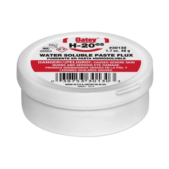 30130 - 30130 OATEY H-205 Water Soluble Paste Flux, 1.7 oz. - American Copper & Brass - OATEY S.C.S. CHEMICALS