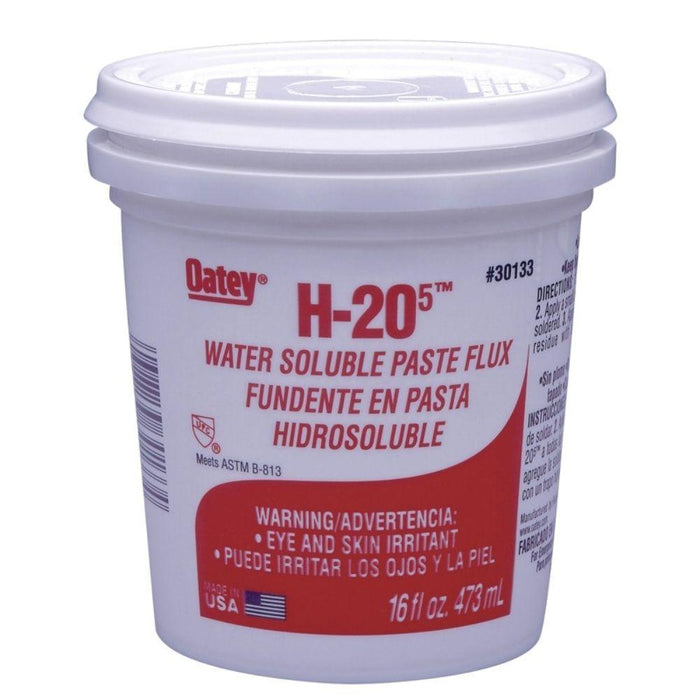 30133 - 30133 OATEY H-205 Water Soluble Flux, 16 oz. - American Copper & Brass - OATEY S.C.S. CHEMICALS
