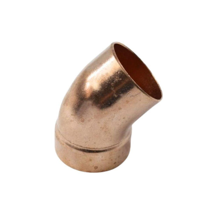 306-2-R - 906-2 1 1/2 NIBCO 1-1/2" Wrot Copper DWV 45 Street Elbow - American Copper & Brass - NIBCO INC SWEAT FITTINGS