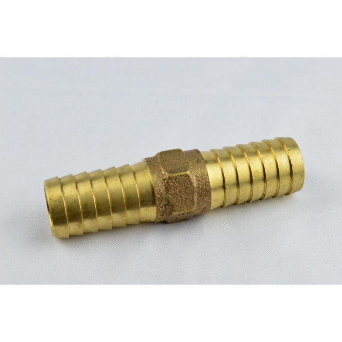 312-164 - 72087 A.Y. McDonald 3/4" X 3/4" Barb Bronze Insert Coupling, No Lead - American Copper & Brass - A Y MCDONALD MFG CO BRASS FITTINGS