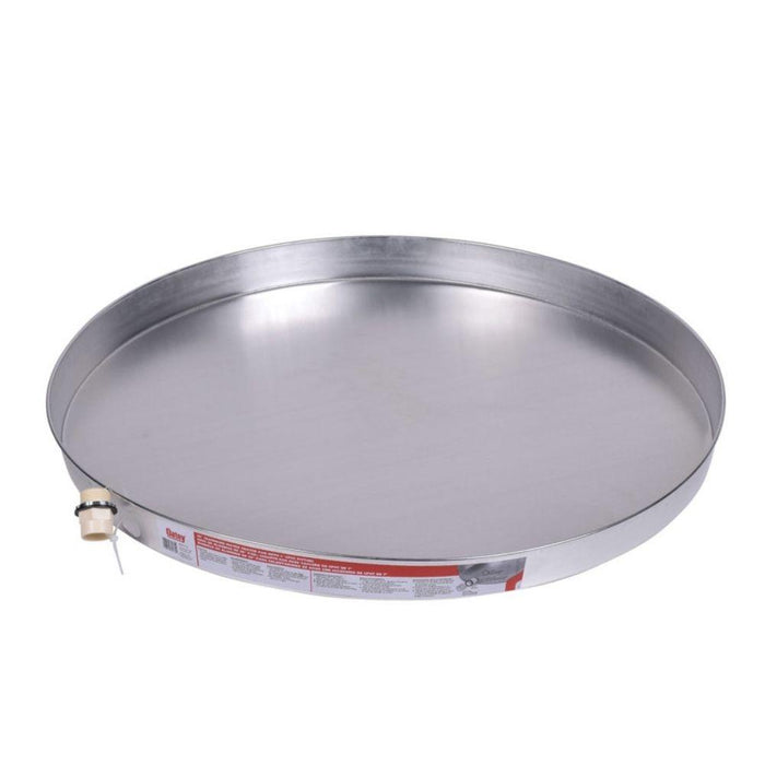 34171 OATEY 20" Aluminum Water Heater Pans with 1" CPVC Adapter