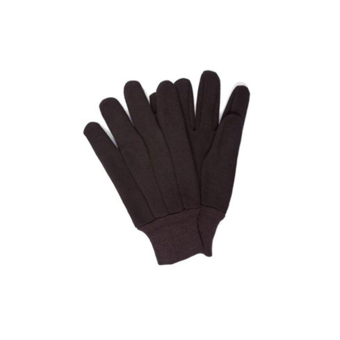 J125-UNTAG EMC Fasteners & Tools 10.5 Oz Brown Jersey Glove
