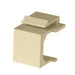 41084-B1B - BLANK KEYSTONE SNAP-IN INSERT, UL - IVORY - American Copper & Brass - STRUCTURED CABLE PRODUCT DATACOM