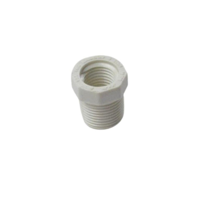439-099 - 439-099 LASCO Fittings 3/4" X 3/8" MPT X FPT Schedule 40 Threaded Reducer Bushing - American Copper & Brass - WESTLAKE PIPE AND FITTINGS SCHEDULE 40 PLASTIC FITTINGS
