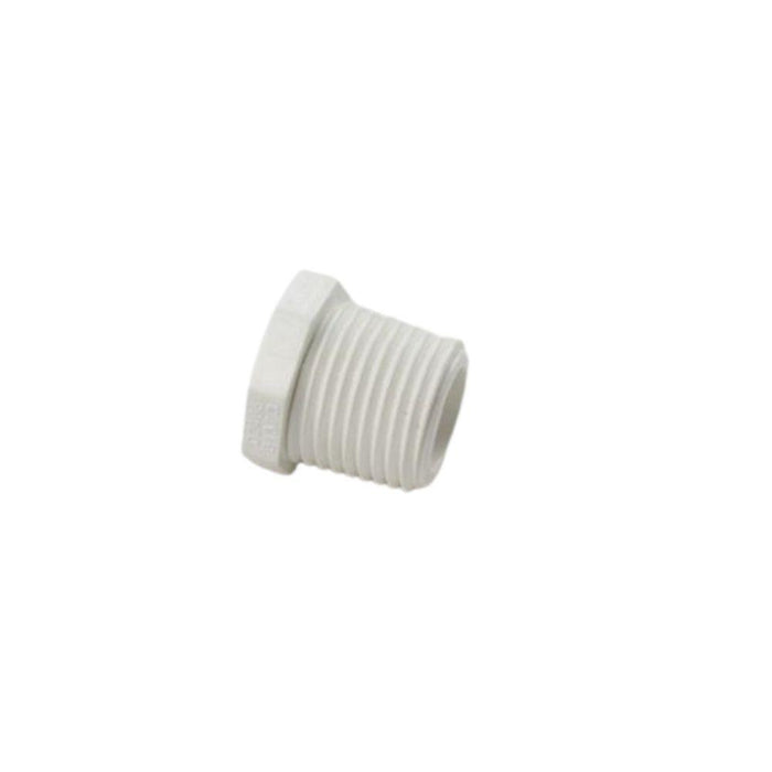 450-005 - 450-005 LASCO Fittings 1/2" MPT Schedule 40 Plug - American Copper & Brass - WESTLAKE PIPE AND FITTINGS SCHEDULE 40 PLASTIC FITTINGS