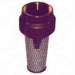 466SB - 1" X 1-1/4" BRASS LEAD FREE FOOT VALVE WITH STAINLESS STEEL STRAINER - American Copper & Brass - ORGILL INC BRASS FITTINGS