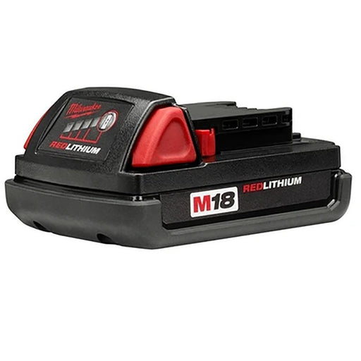 48-11-1815 - MILWAUKEE M18 COMPACT LITHIUM-ION 18V BATTERY - American Copper & Brass - ORGILL INC TOOLS