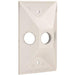 51891 - 1G WHITE 3-HUB BELL - American Copper & Brass - ORGILL INC ELECTRICAL BOXES AND COVERS