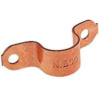 120-K - NIBCO 624 3/4" Copper Two-Hole Tube Strap - American Copper & Brass - NIBCOPV191 Inventory Blowout