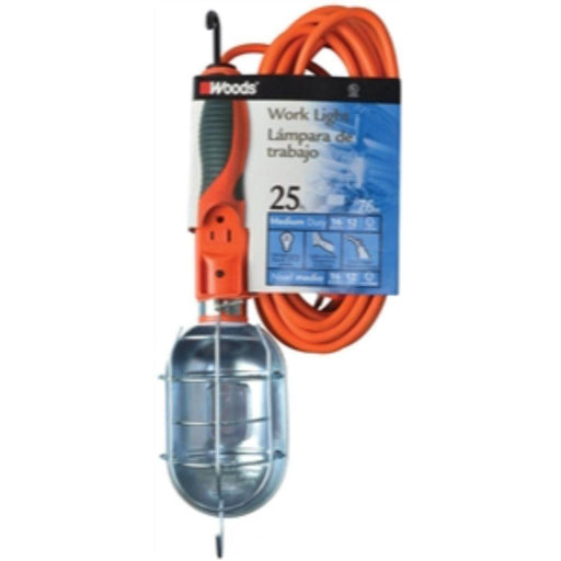 691 - METAL CAGE WORK LIGHT WITH OUTLET - American Copper & Brass - ORGILL INC ELECTRICAL TOOLS AND INSTRUMENTS