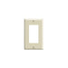 80401I - 80401-I Leviton 1-Gang Decora/GFCI Device Decora Wallplate/Faceplate, Standard Size, Thermoset, Device Mount - Ivory - American Copper & Brass - LEVITON INC ELECTRICAL BOXES AND COVERS