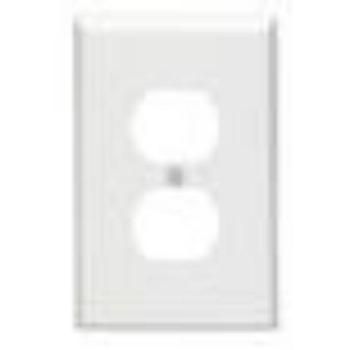 80503I - 80503-I Leviton 1-Gang Duplex Device Receptacle Wallplate, Midway Size, Thermoset, Device Mount - Ivory - American Copper & Brass - LEVITON INC ELECTRICAL BOXES AND COVERS