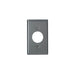 8400440 - 84004-40 Leviton 1-Gang Single 1.406 Inch Hole Device Receptacle Wallplate, Standard Size, 302 Stainless Steel, Device Mount - Stainless Steel - American Copper & Brass - LEVITON INC ELECTRICAL BOXES AND COVERS