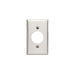 84028 - 84028 Leviton 1-Gang Flush Mount 2.15 Inch Dia. Device Receptacle Wallplate, Standard Size, 430 Stainless Steel, Device Mount - Stainless Steel - American Copper & Brass - LEVITON INC ELECTRICAL BOXES AND COVERS