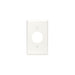 88004 - 88004 Leviton 1-Gang Single 1.406 Inch Hole Device Receptacle Wallplate, Standard Size, Thermoset, Device Mount - White - American Copper & Brass - LEVITON INC ELECTRICAL BOXES AND COVERS