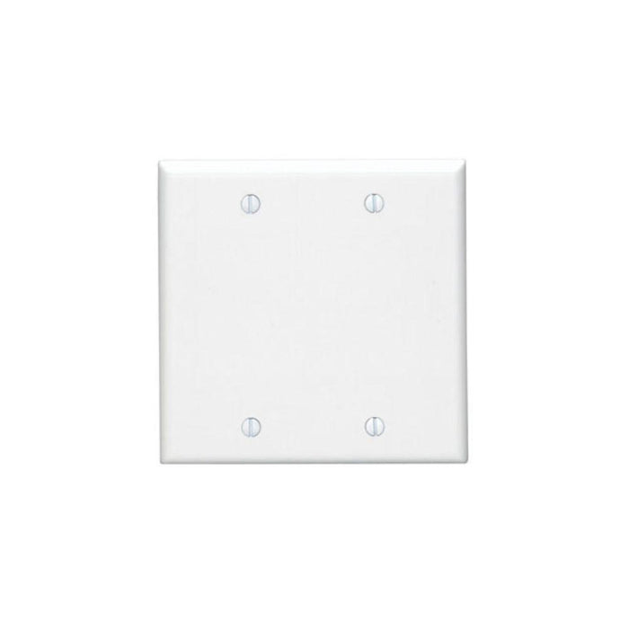 88025 88025 Leviton 2-Gang No Device Blank Wallplate, Standard Size, Thermos ...