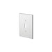 88101 - 88101 Leviton 1-Gang Toggle Device Switch Wallplate, Oversized, Thermoset, Device Mount - White - American Copper & Brass - ORGILL INC ELECTRICAL BOXES AND COVERS