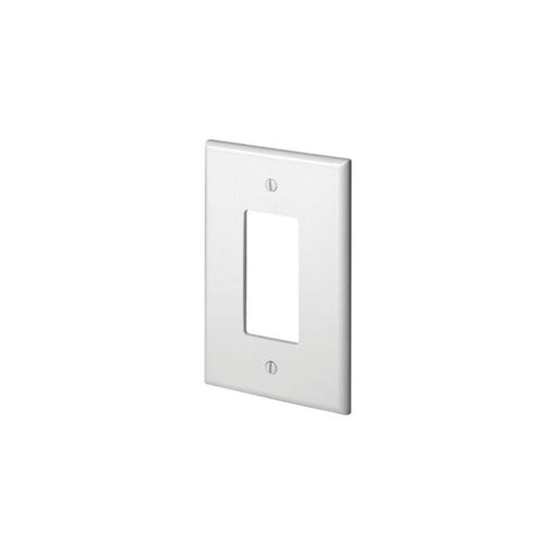 88601 - 88601 Leviton 1-Gang Decora/GFCI Device Decora Wallplate/Faceplate, Oversized, Thermoset, Device Mount - White - American Copper & Brass - LEVITON362 ELECTRICAL BOXES AND COVERS