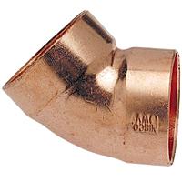 NIBCO 906 C x C DWV 45-Degree Wrot Copper Elbow