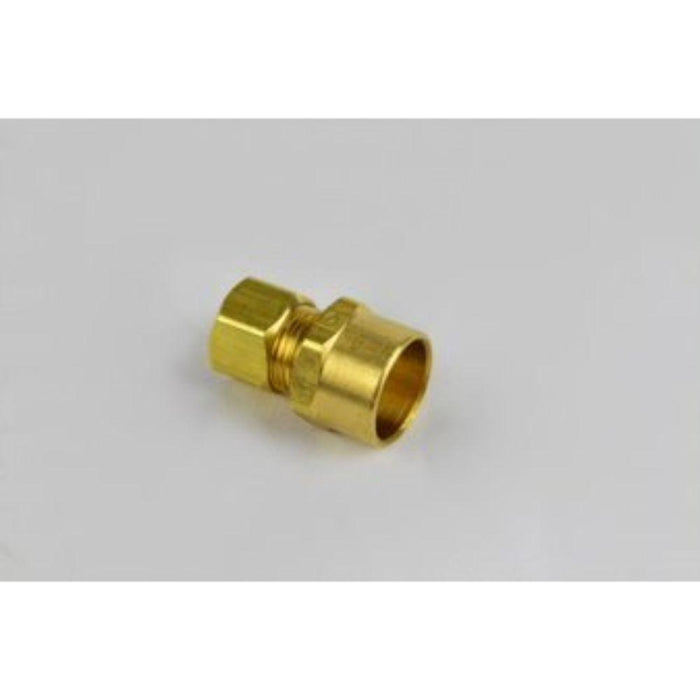 A14-200 - 14 XR BrassCraft 1/2" X 3/8" Sweat To Compression Adapter Lead Free - American Copper & Brass - BRASSCRAFT MFG CO COMPRESSION FITTINGS
