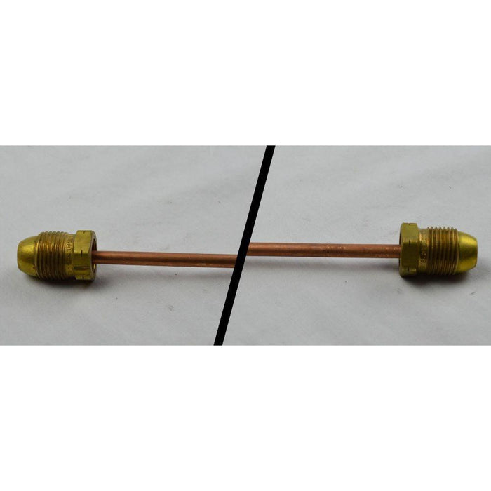 A1664-6 - 7_8" HEX W/SHORT NIPPLE X 6" - American Copper & Brass - MARSEXC068 MISC. GAS SUPPLIES