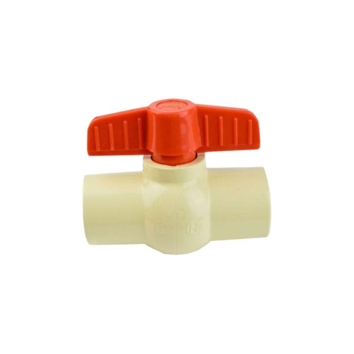 1922-012 Spears Manufacturing 1-1/4" Commercial CTS Ball Valve, CPVC, Socket with EPDM O-ring Seal