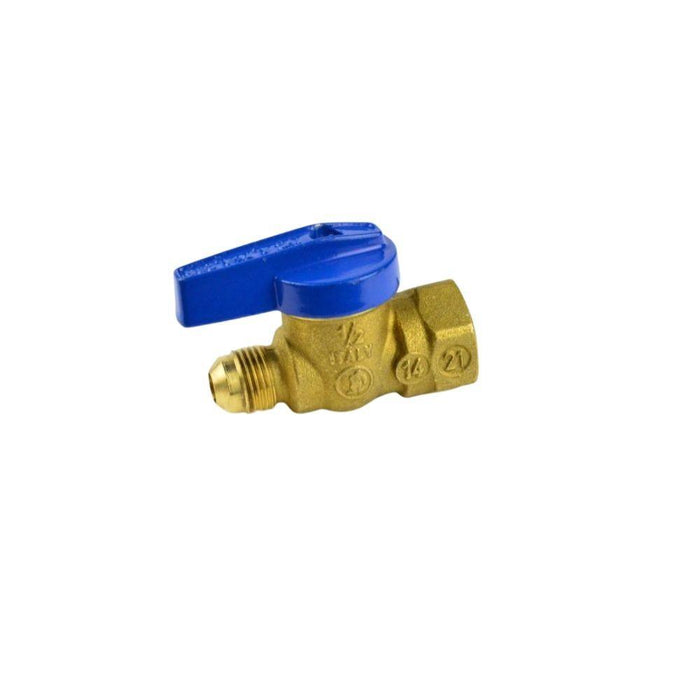 A210FF - 102-113 Legend Valve 1/2" Flare x 1/2" FPT T-3000 Forged Brass Gas Valve - American Copper & Brass - LEGEND VALVE & FITTING GAS BALL VALVES - GASCOCKS