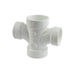 A2188 - D429252 LASCO Fittings 2" X 1-1/2" DWV Double Sanitary Tee Reducing All Hub - American Copper & Brass - WESTLAKE PIPE AND FITTINGS PVC-DWV FITTINGS