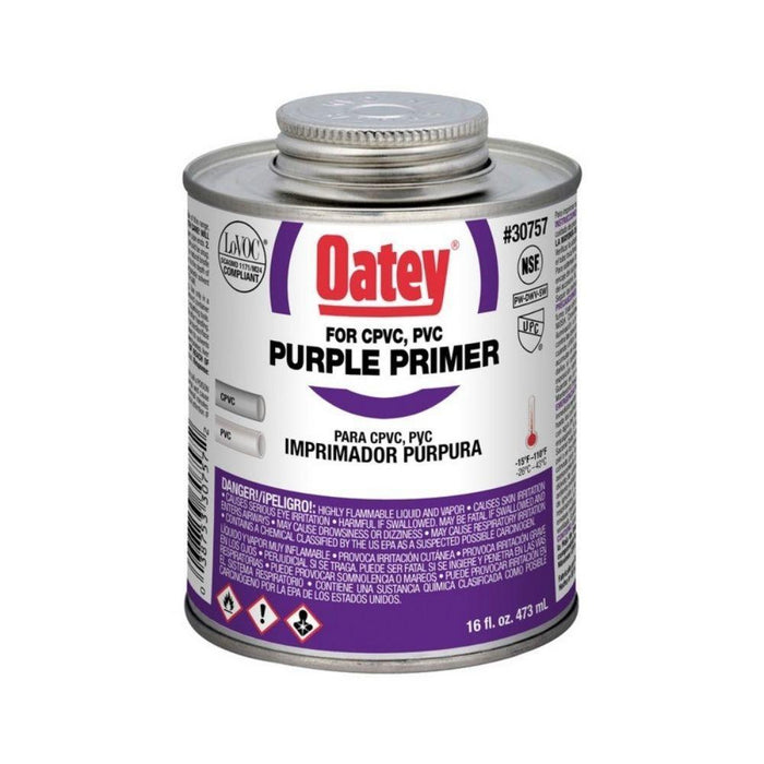 A3076-16 - 30757 OATEY Purple Primer, 16 oz. - American Copper & Brass - OATEY S.C.S. CHEMICALS
