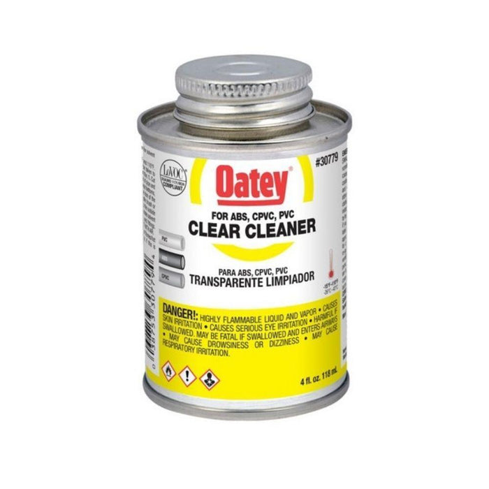 A3077-4 - 30779 OATEY Clear Cleaner, 4 oz. - American Copper & Brass - OATEY S.C.S. CHEMICALS