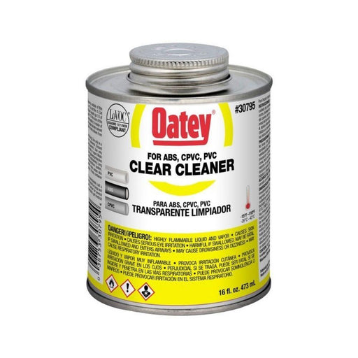 A3079-16 - 30795 OATEY Clear Cleaner, 16 oz. - American Copper & Brass - OATEY S.C.S. CHEMICALS