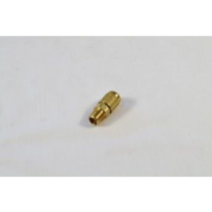 A31482 - 1/8" ACS VALVE WITH 1/4" SAE CAP - American Copper & Brass - J B INDUSTRIES MISC. GAS SUPPLIES