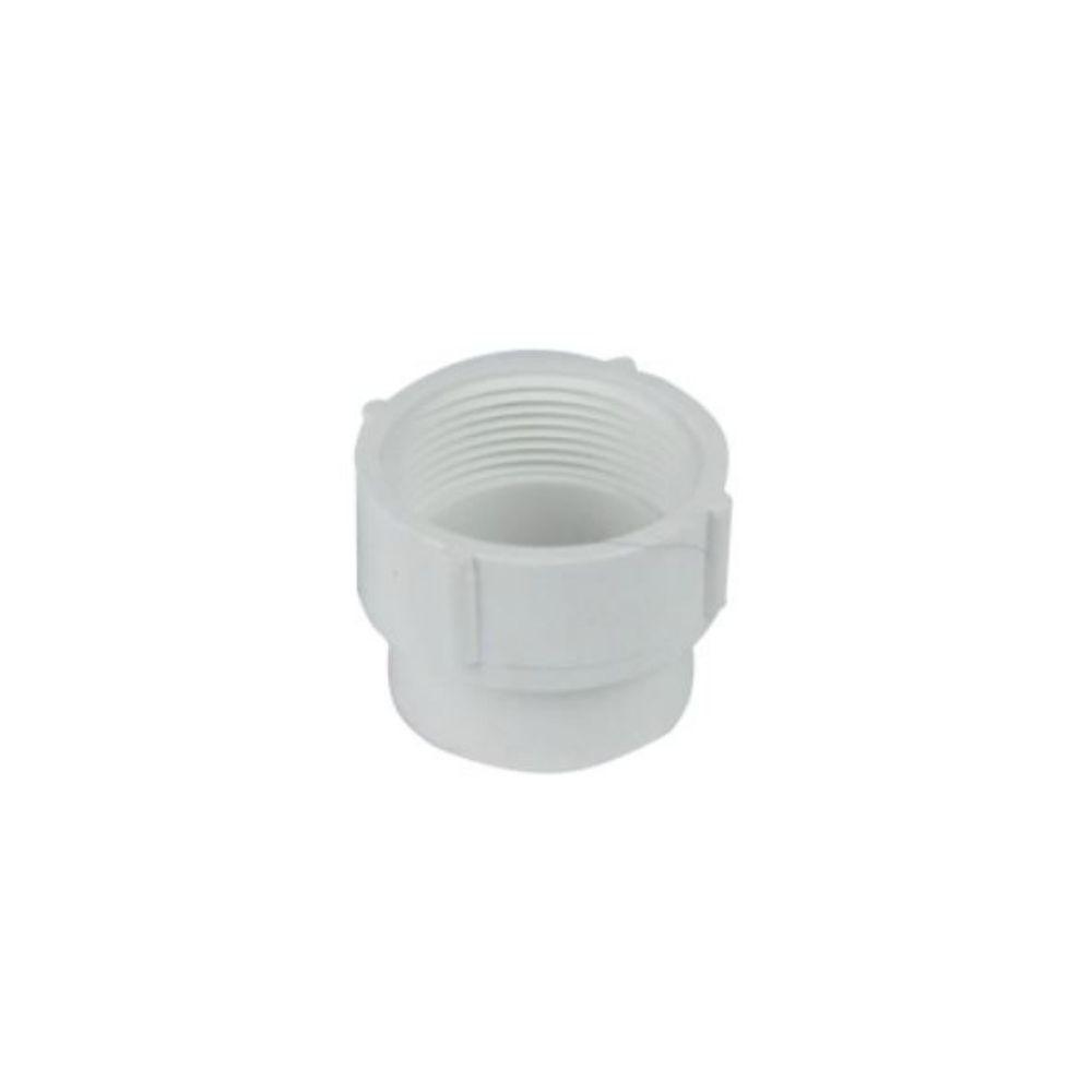 D105040 LASCO Fittings 4" DWV Fitting Cleanout Adapter SP X FPT